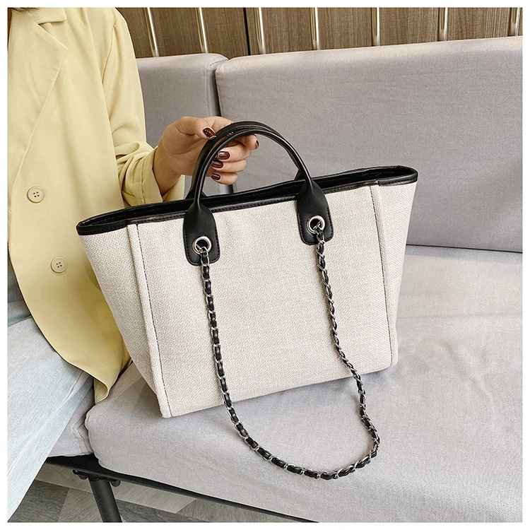 Handbag Manufacturer, OEM/ODM Wholesale Factory, Faux Leather Tote Bag PU PVC Shoulder Bag Beach Bag Lady Handbag